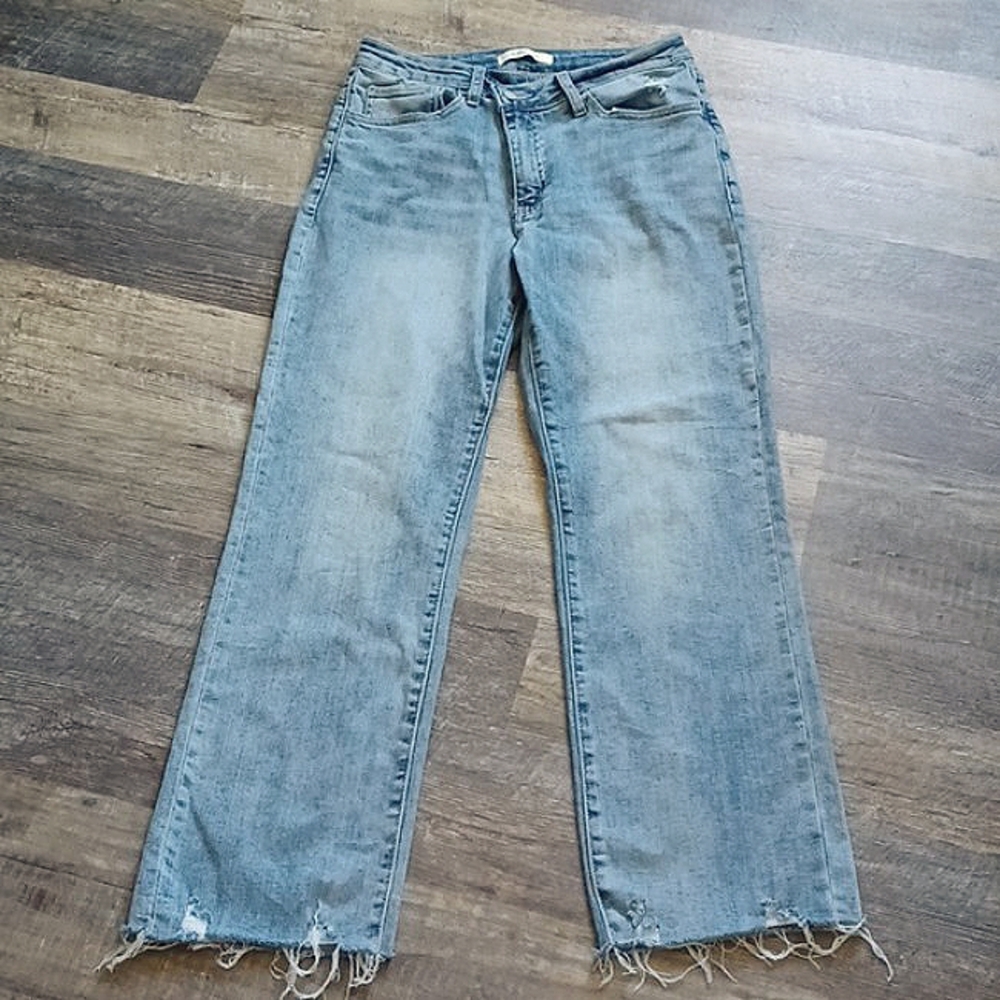 Willow + root the cropped rise up jean